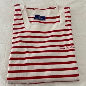 Saint James square neck top